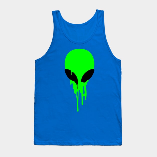 Melting Alien Tank Top by myacideyes